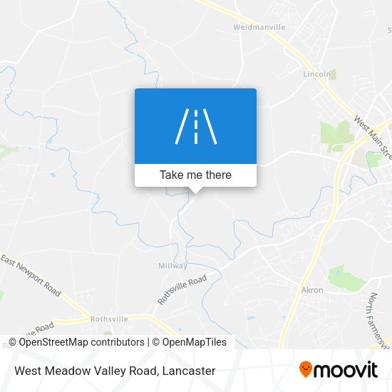 Mapa de West Meadow Valley Road