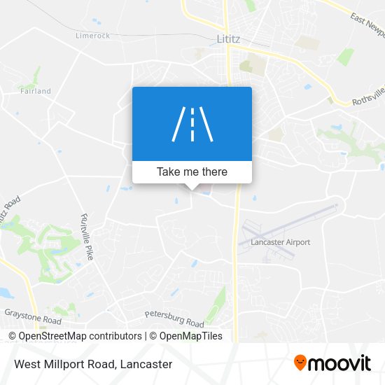 Mapa de West Millport Road