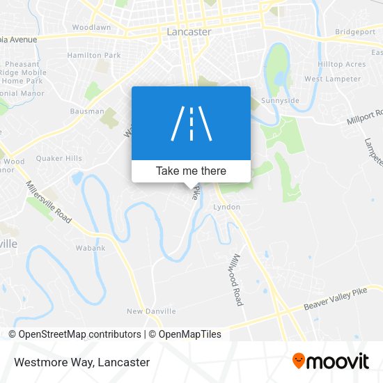 Mapa de Westmore Way