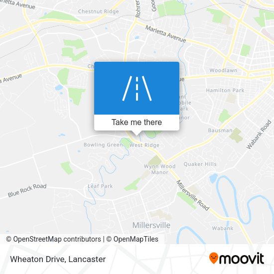 Mapa de Wheaton Drive