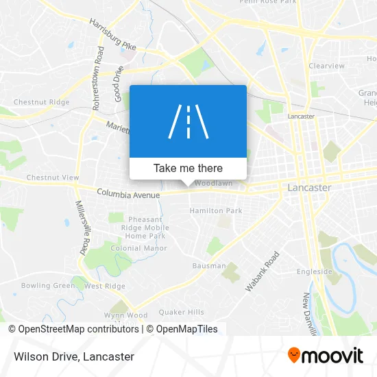 Wilson Drive map