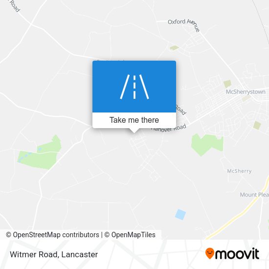 Mapa de Witmer Road