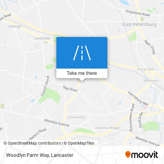 Woodlyn Farm Way map