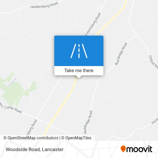 Mapa de Woodside Road