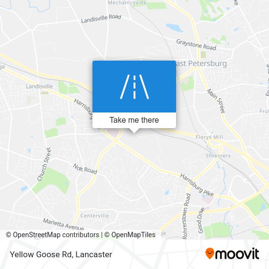 Mapa de Yellow Goose Rd