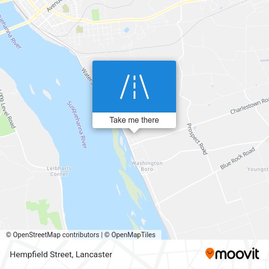 Mapa de Hempfield Street