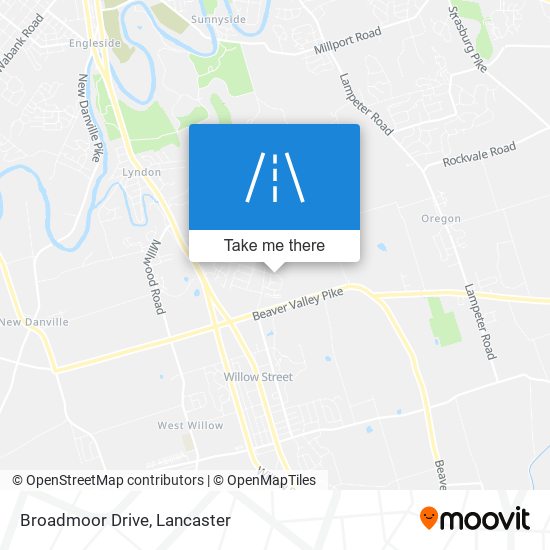 Broadmoor Drive map