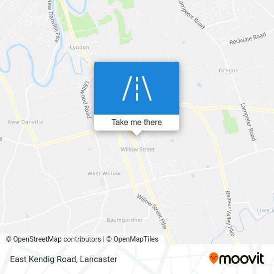 Mapa de East Kendig Road