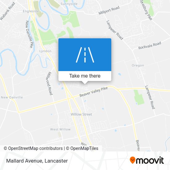 Mapa de Mallard Avenue