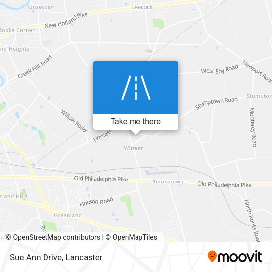 Mapa de Sue Ann Drive