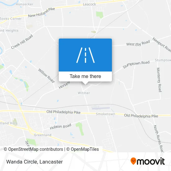 Wanda Circle map