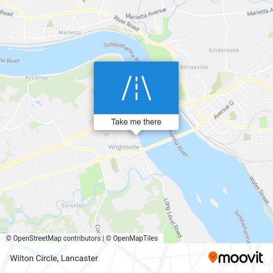 Mapa de Wilton Circle