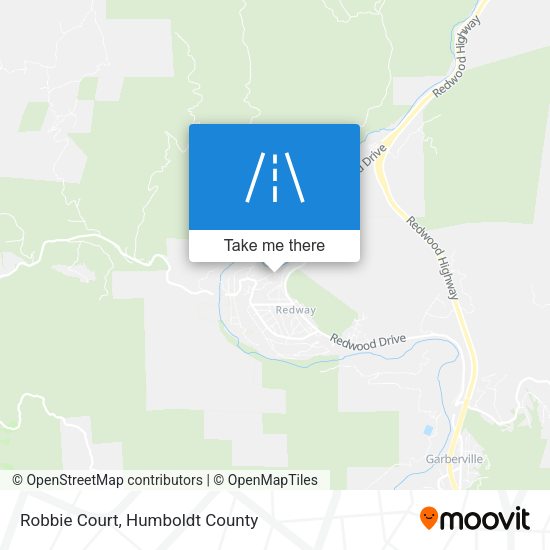 Mapa de Robbie Court