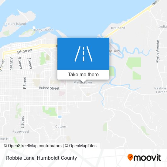 Robbie Lane map