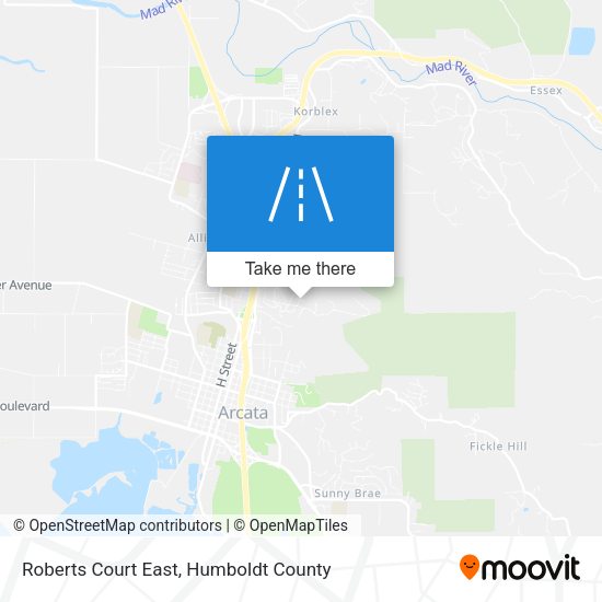 Roberts Court East map