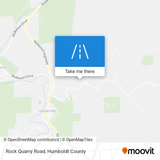 Rock Quarry Road map
