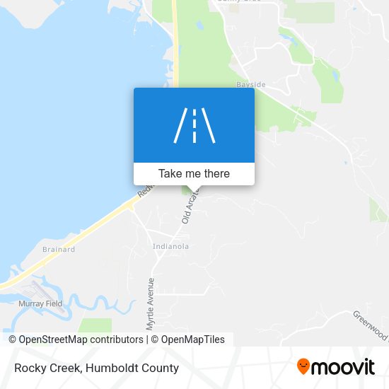 Mapa de Rocky Creek