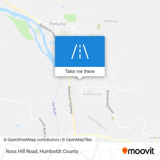 Ross Hill Road map