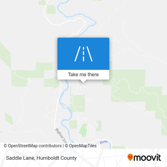 Mapa de Saddle Lane