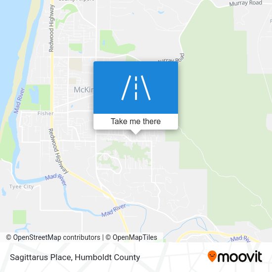 Sagittarus Place map