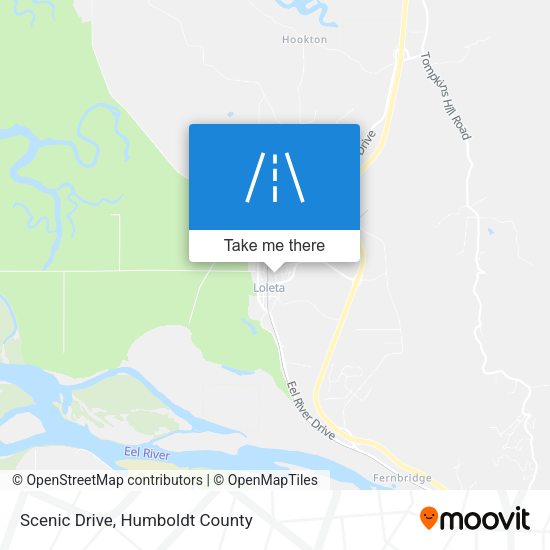 Scenic Drive map