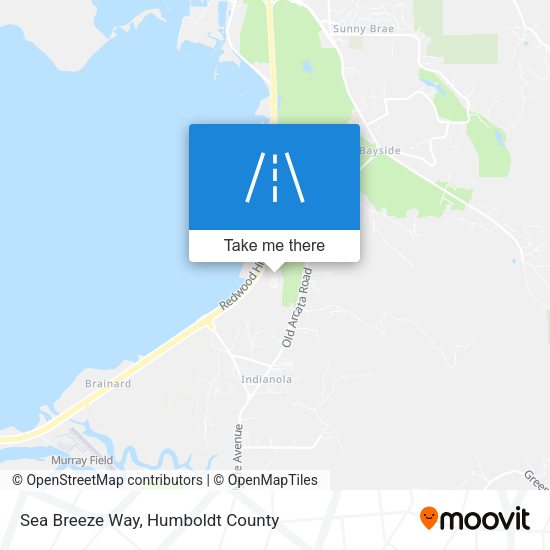 Sea Breeze Way map