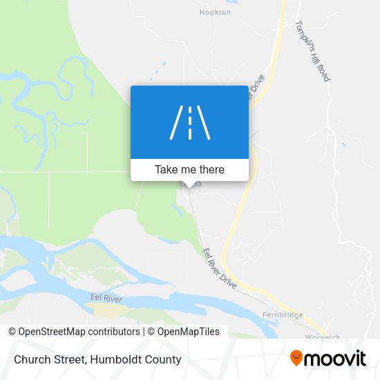 Church Street map