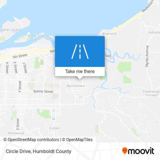 Mapa de Circle Drive