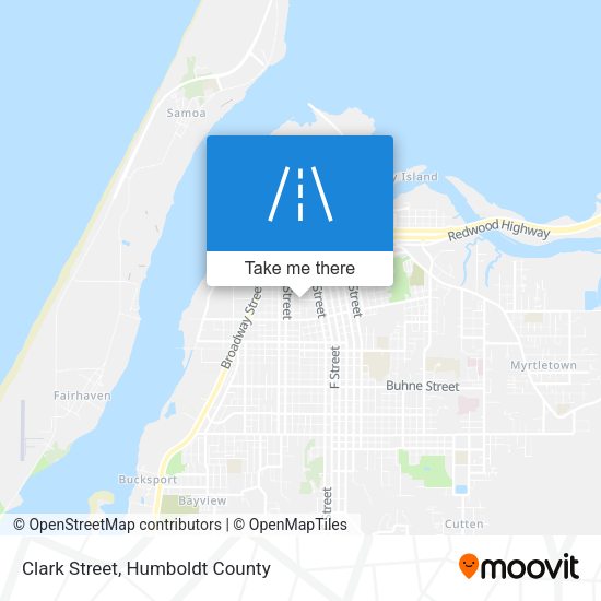 Clark Street map