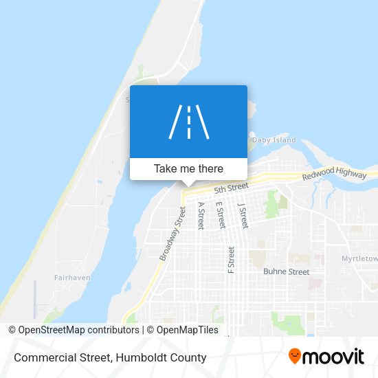 Commercial Street map