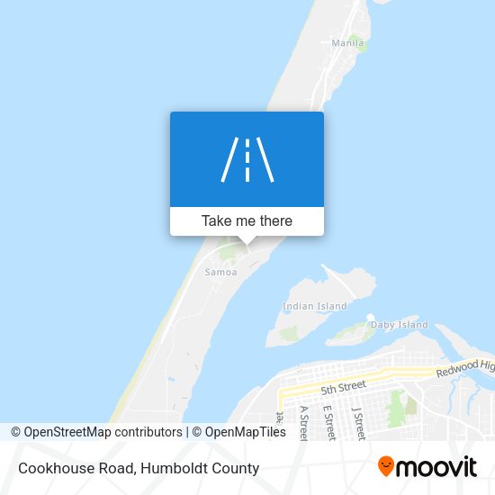Cookhouse Road map