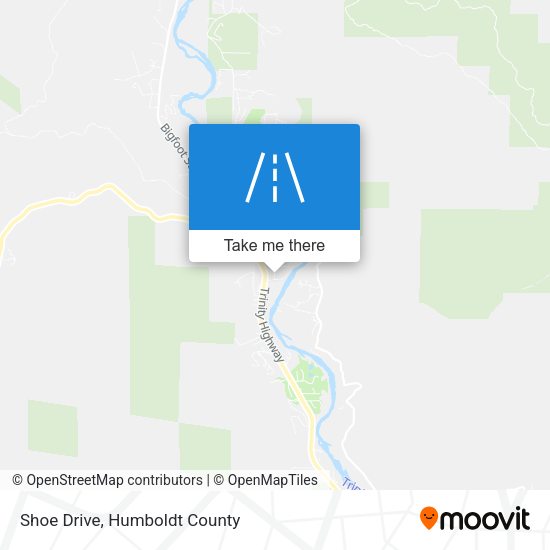 Shoe Drive map