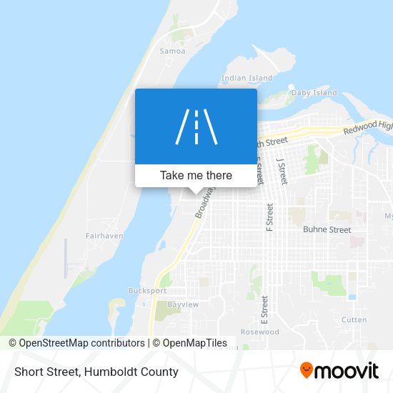 Short Street map