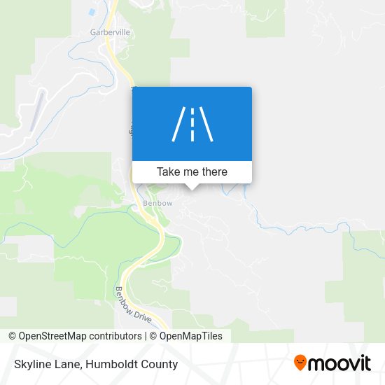 Mapa de Skyline Lane