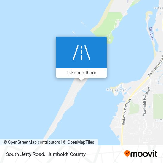 Mapa de South Jetty Road