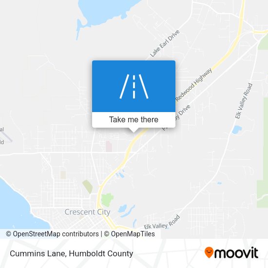 Mapa de Cummins Lane