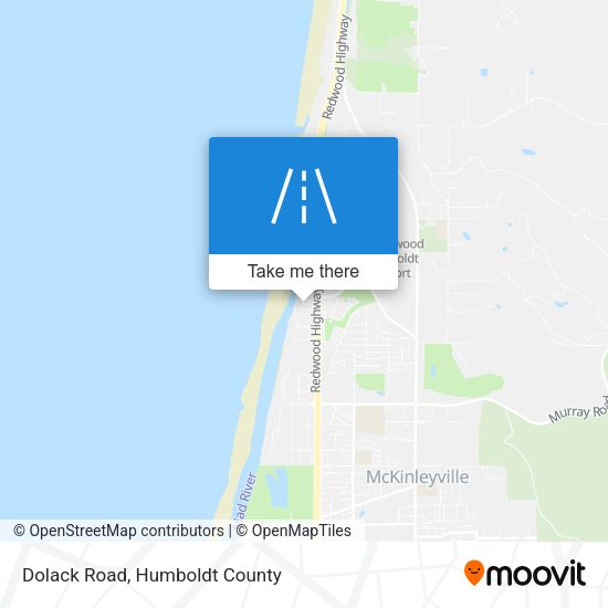 Mapa de Dolack Road