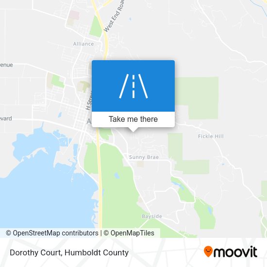 Mapa de Dorothy Court