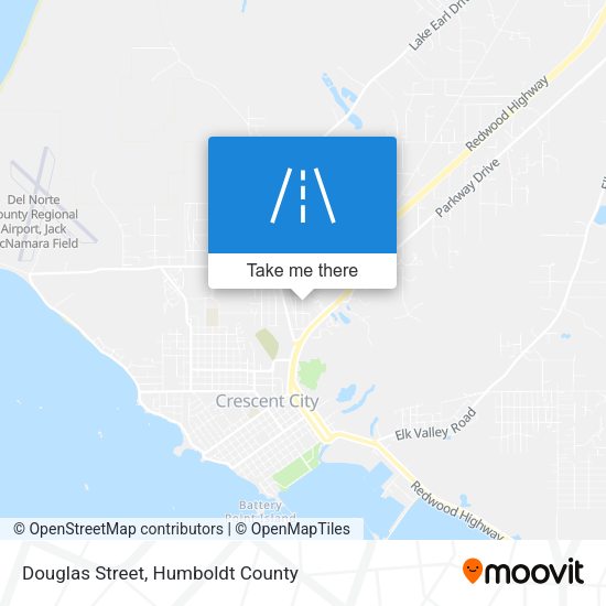 Douglas Street map
