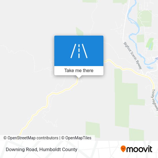 Mapa de Downing Road