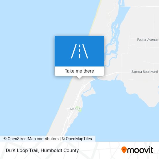 Du'K Loop Trail map