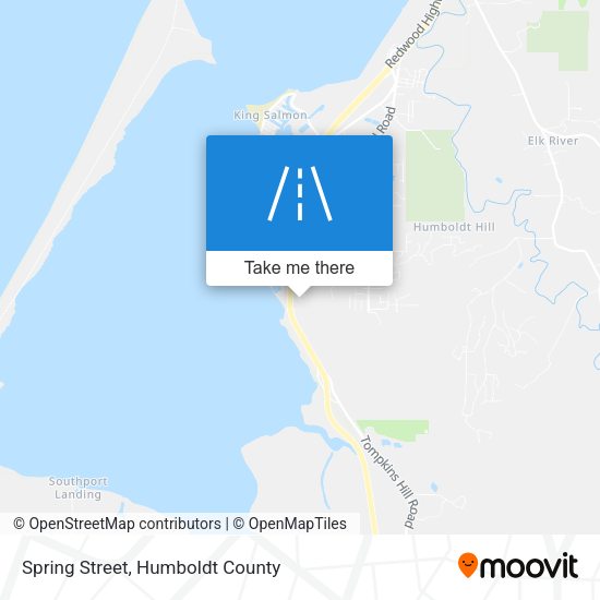Spring Street map