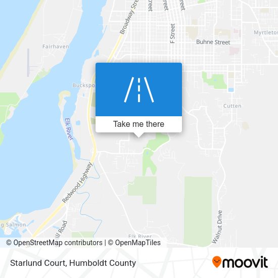 Starlund Court map