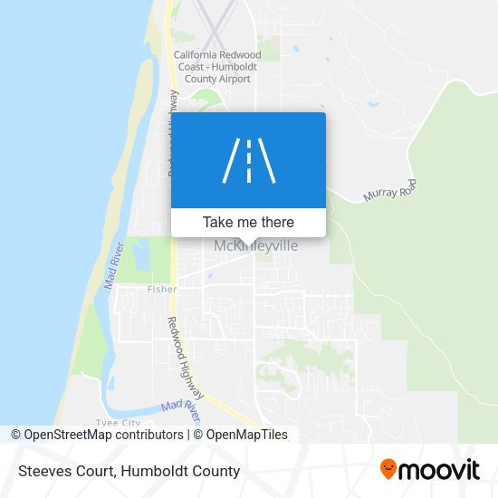 Mapa de Steeves Court