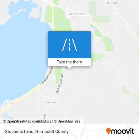 Stephens Lane map