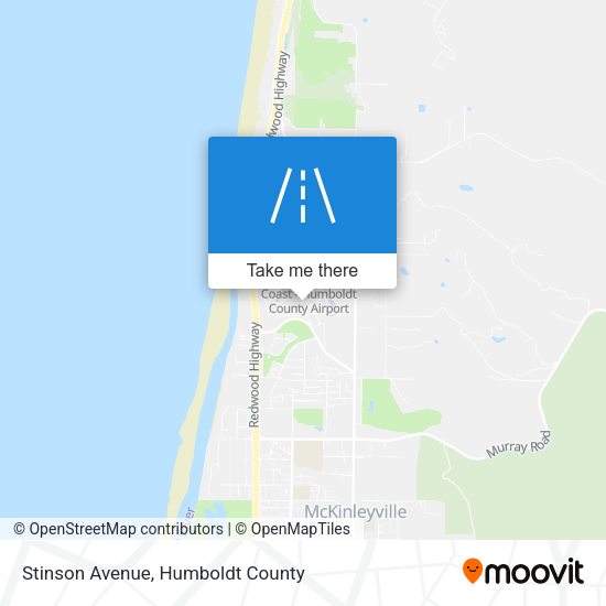 Stinson Avenue map