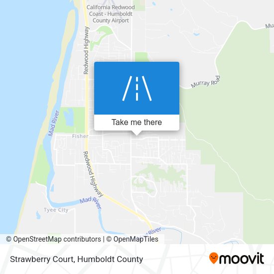 Strawberry Court map