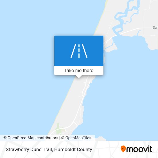 Mapa de Strawberry Dune Trail