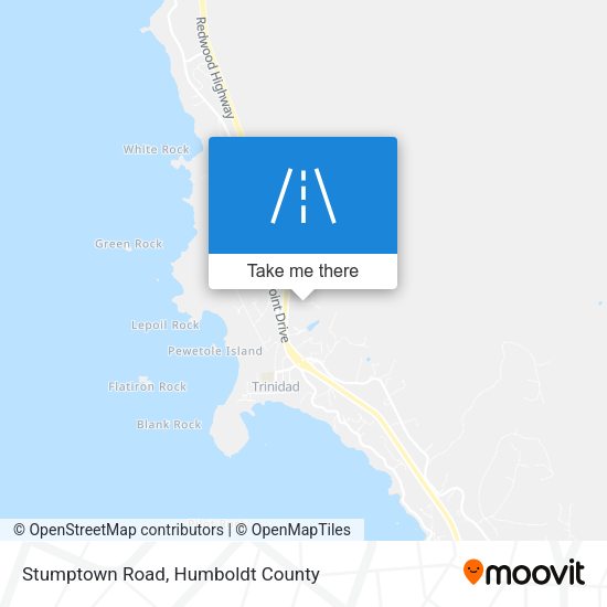 Stumptown Road map