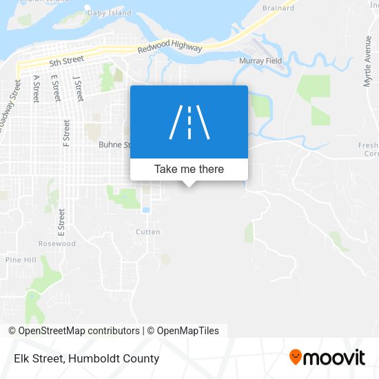 Mapa de Elk Street